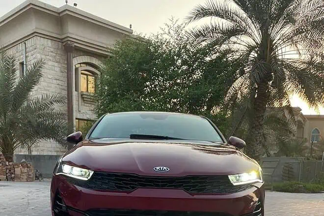 Kia K5 2021 Red Color American