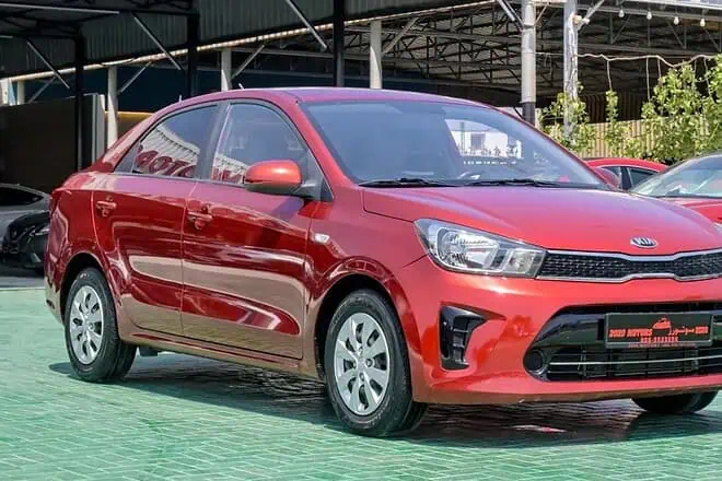 Red Kia Pegas 2020 For Sale