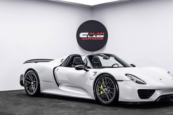 Sale Porsche 918 Spyder Weissach Package