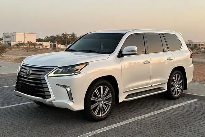 For Sale 2017 Lexus LX570 – White Exterior