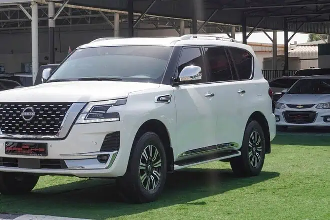 نيسان باترول 2021 تيتانيوم V6 بحالة ممتازة