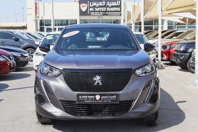 Sale 2023 Peugeot 2008 GCC Model Low Milage