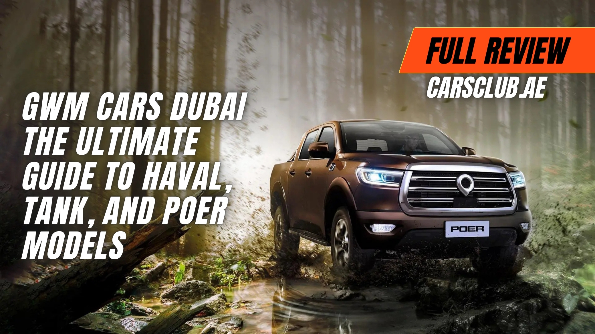 GWM Cars Dubai