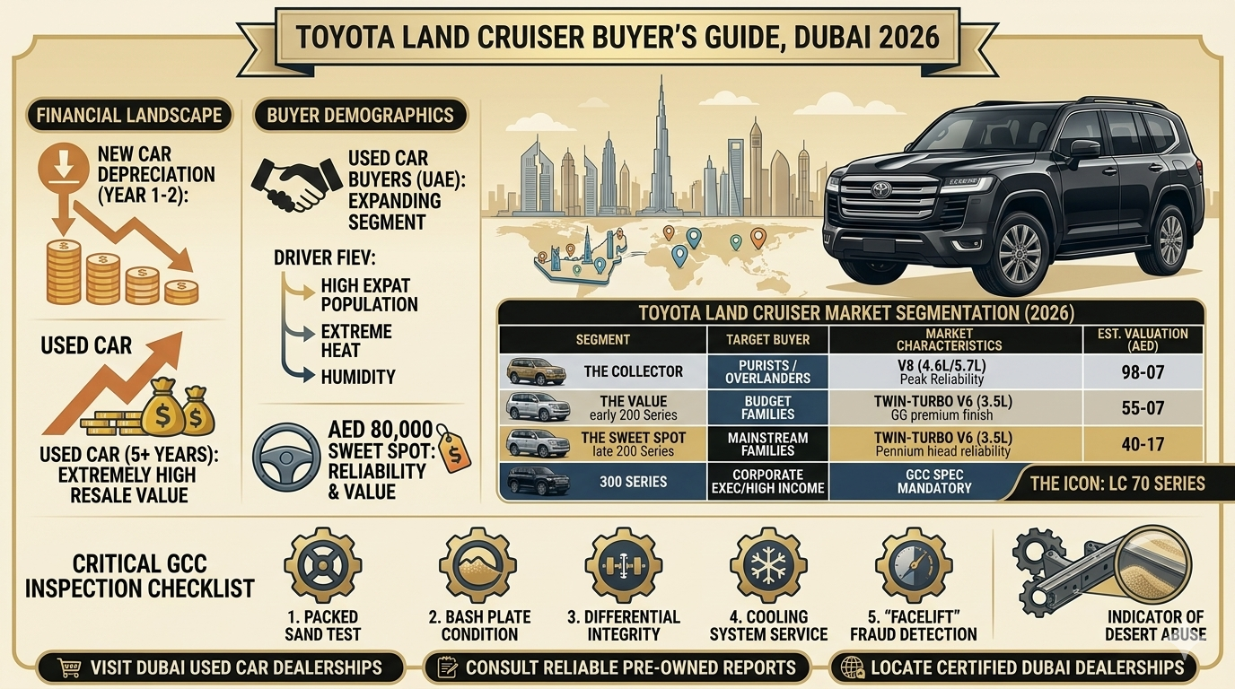 Toyota Land Cruiser Buyer's Guide Dubai 2026