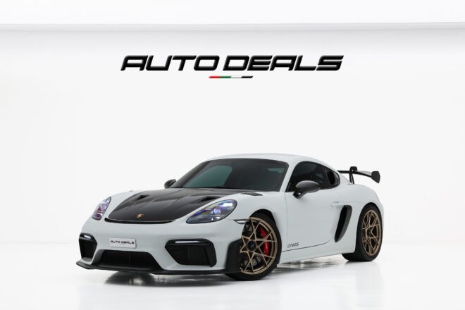 For Sale 2023 Porsche 718 Cayman GT4 RS Weissach