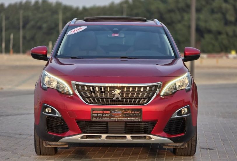 For Sale 2018 Peugeot 3008 Full Option GCC