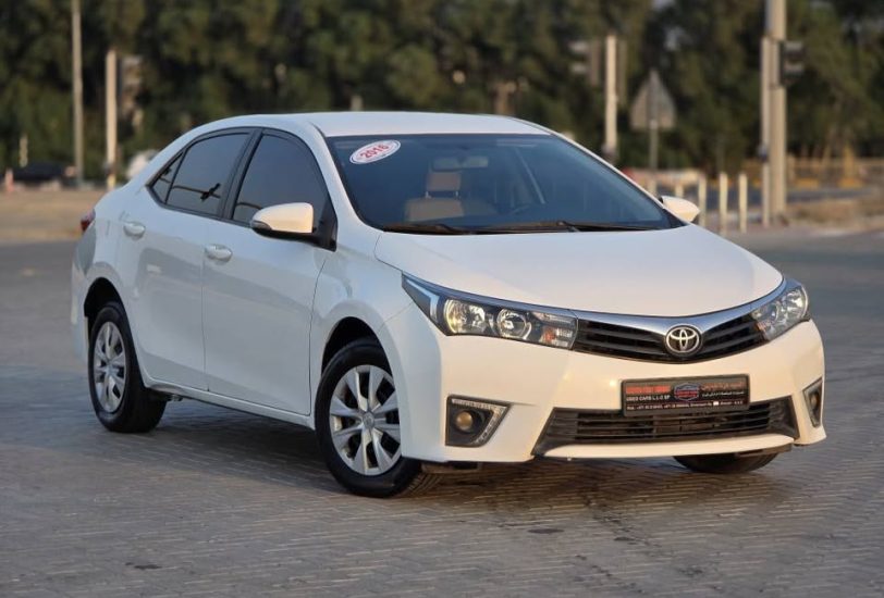 Sale Toyota Corolla Model 2016 GCC Spec