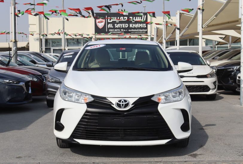 For Sale 2021 Toyota Yaris GCC Specs Sharjah