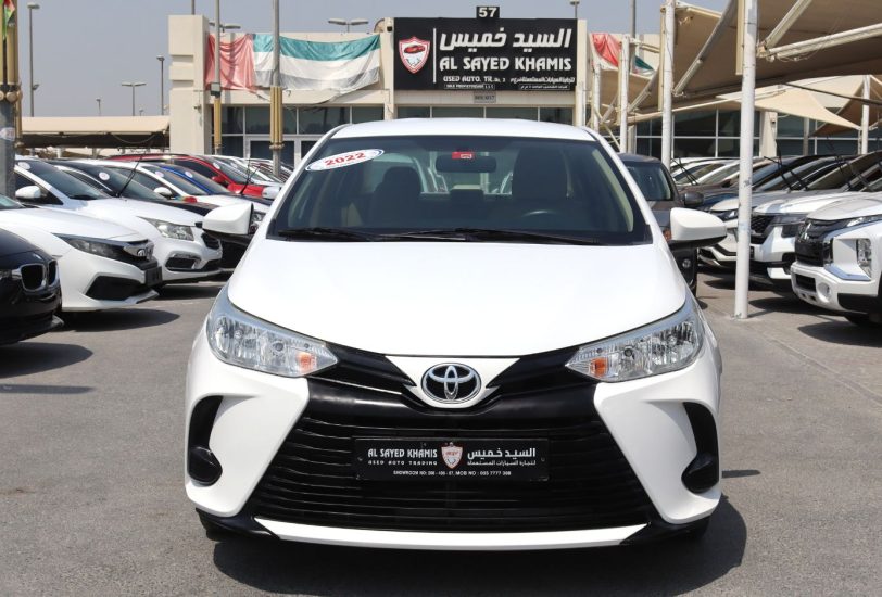 For Sale 2022 Toyota Yaris GCC Specs Sharjah