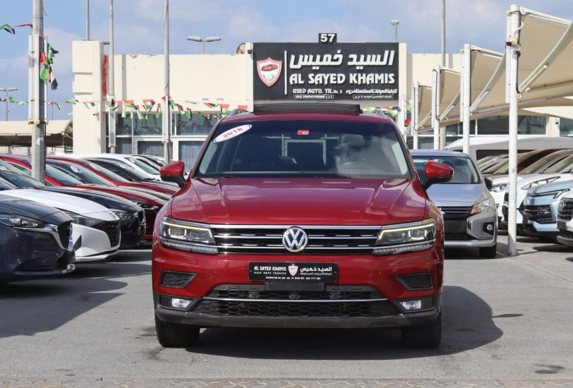 For Sale Volkswagen Tiguan 2018 in Sharjah