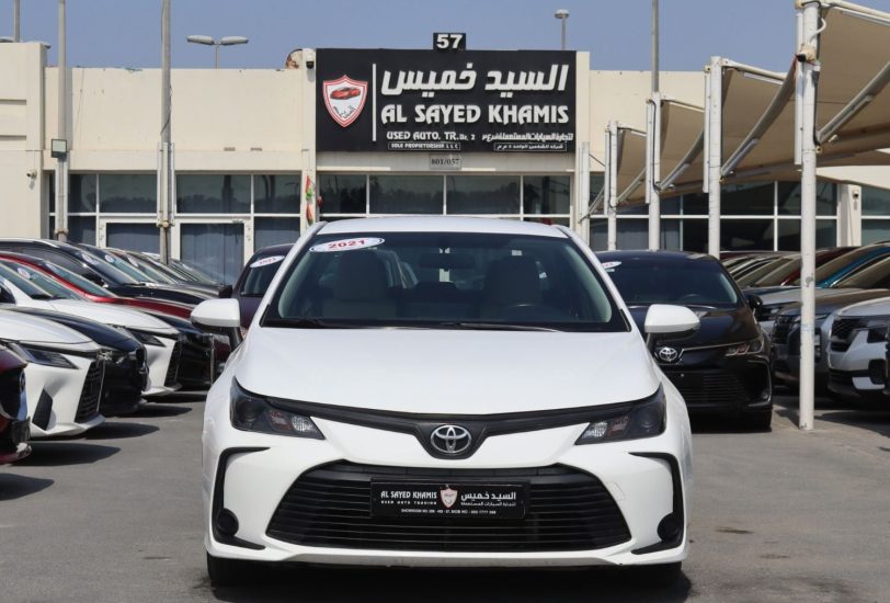 For Sale Toyota Corolla 1.6 XLI 2021 GCC Specs