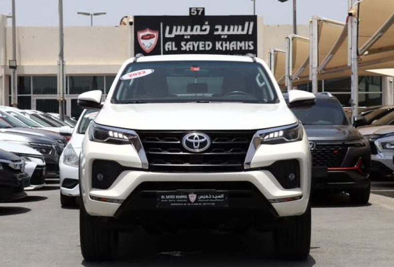 For Sale 2022 Toyota Fortuner GXR AED 93,500 Sharjah