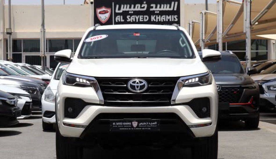 For Sale 2022 Toyota Fortuner GXR AED 93,500 Sharjah