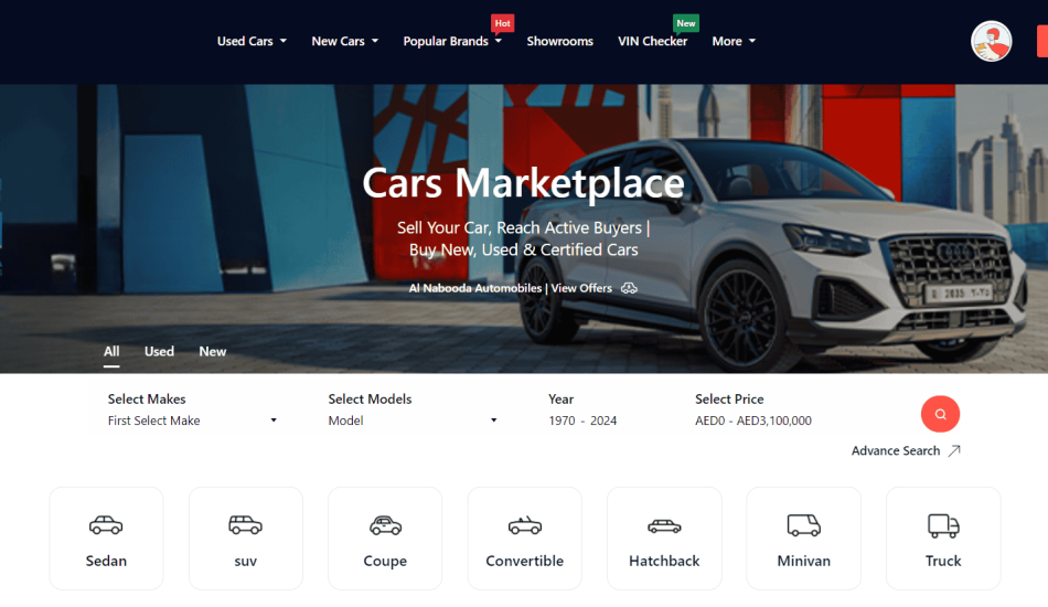 carsclub.ae home