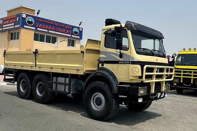 For Sale MERCEDES BENZ 2635 FLATBED TRUCK
