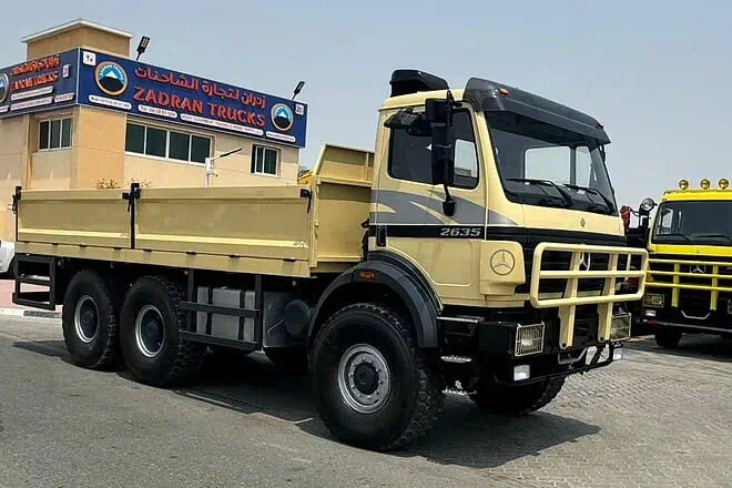 For Sale MERCEDES BENZ 2635 FLATBED TRUCK