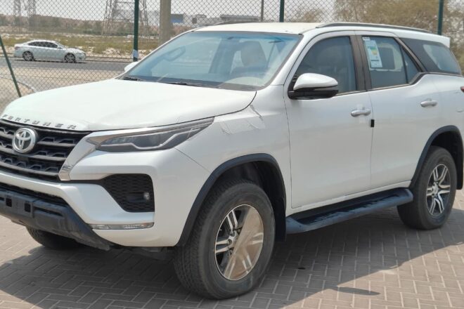 Export 2024 Toyota Fortuner SR5 High-Option 7-Seater