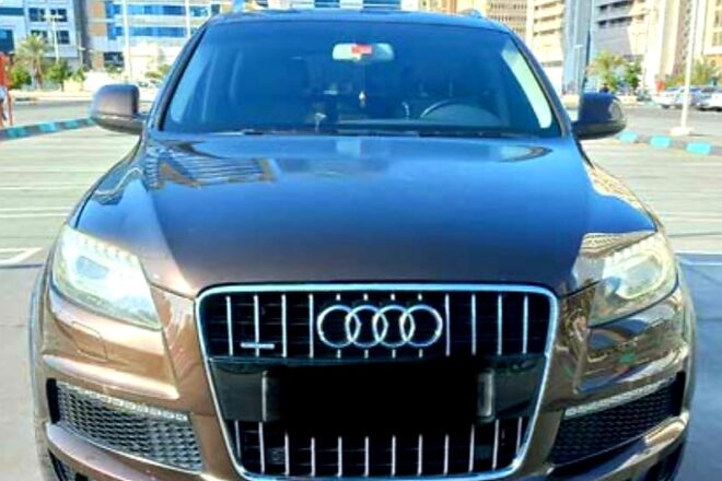 Audi Q7 2012 GCC Specs S-Line Supercharged V6